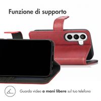 imoshion Cover a libro di Lusso Samsung Galaxy A27 (5G) - Bordeaux