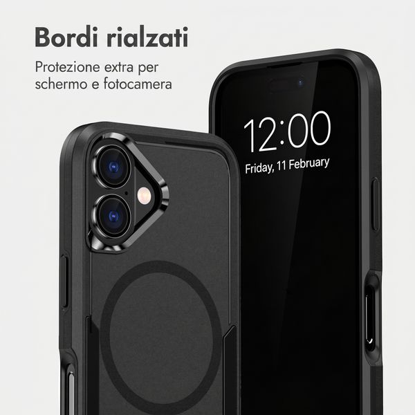 imoshion Cover posteriore con MagSafe Apple iPhone 17 - Nero