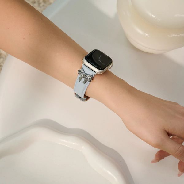 Burga Cinturino in vera pelle Apple Watch | 38/40/41/42 mm - Dream / Silver