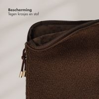 Selencia Cover laptop teddy 13-14 pollici - Choco Brown