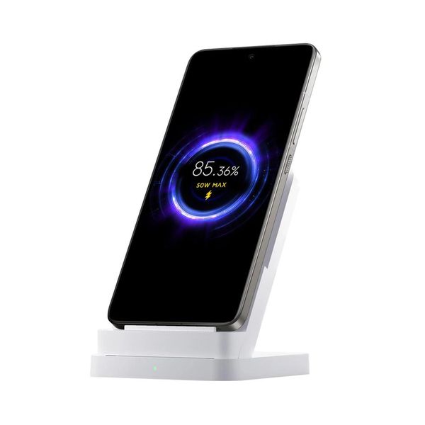 Xiaomi Wireless Charging Stand Pro 50 W - Caricabatterie wireless - Bianco