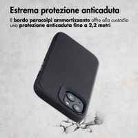 Accezz Cover Posteriore Resistente con MagSafe Apple iPhone 14 - Nero