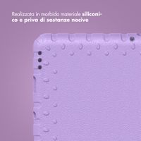 imoshion Cover Posteriore Kidsproof con Maniglia Samsung Galaxy Tab A11 / A9 8.7 pollici - Lilla