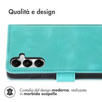 imoshion Cover a libro con Cordino Samsung Galaxy A26 - Turchese