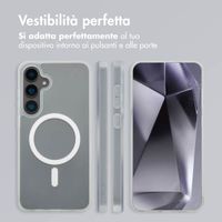 imoshion Cover posteriore Color Guard con MagSafe Samsung Galaxy S24 Plus - Bianco