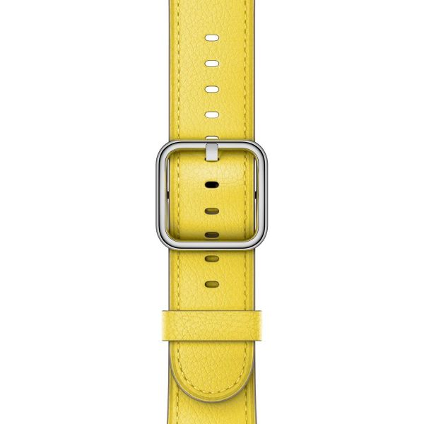Apple Cinturino Leather Band Classic Buckle Apple Watch | 38/40/41/42 mm - Spring Yellow