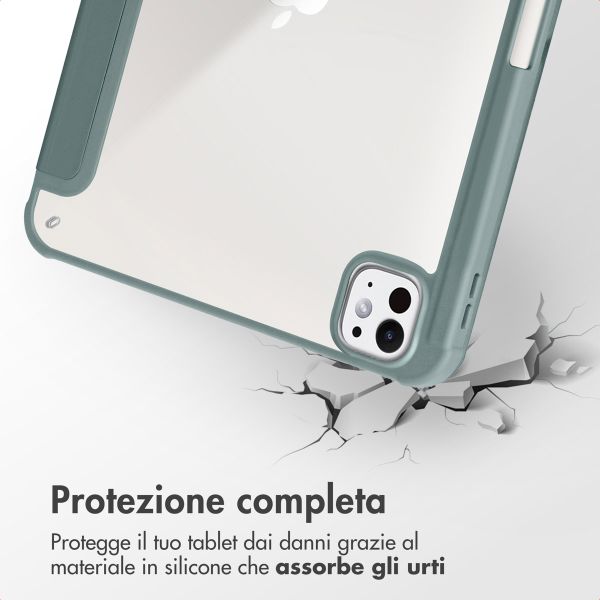 imoshion Cover Origami Apple iPad Pro 13 (2025) M5 / (2024) M4 - Verde scuro
