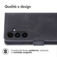 imoshion Cover a libro con Cordino Samsung Galaxy S25 FE - Nero