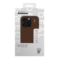 iDeal of Sweden Cover in silicone con MagSafe Apple iPhone 16 - Mocha Mousse