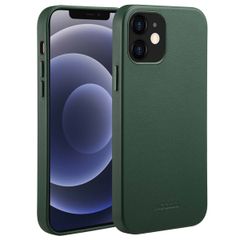Accezz Cover in Pelle con MagSafe Apple iPhone 12 (Pro) - Cedar Green