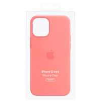 Apple Cover Posteriore in Silicone con MagSafe Apple iPhone 12 Mini - Pink Citrus