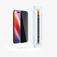 Spigen Vetro temperato privacy GLAStR EZ Fit + Applicatore - confezione da 2 Apple iPhone Air