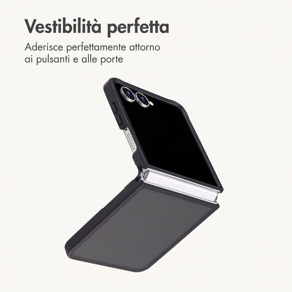 imoshion Cover posteriore Color Guard Samsung Galaxy Z Flip 8 - Nero