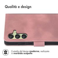 imoshion Cover a libro con Cordino Samsung Galaxy A25 (5G) - Rosa