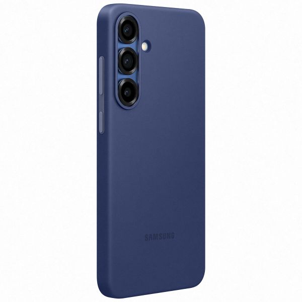 Samsung Cover originale in silicone Samsung Galaxy S25 Plus - Blu