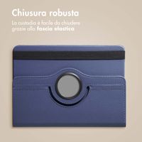 imoshion Cover Girevole a 360° Samsung Galaxy Tab S10 Plus / Tab S9 FE Plus / Tab S9 Plus - Blu scuro