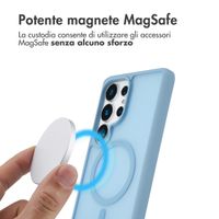 imoshion Cover posteriore Color Guard con MagSafe Samsung Galaxy S25 Ultra - Azzurro