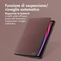 Accezz Cover Tablet Classica Samsung Galaxy Tab S10 Plus / Tab S9 FE Plus / Tab S9 Plus - Marrone