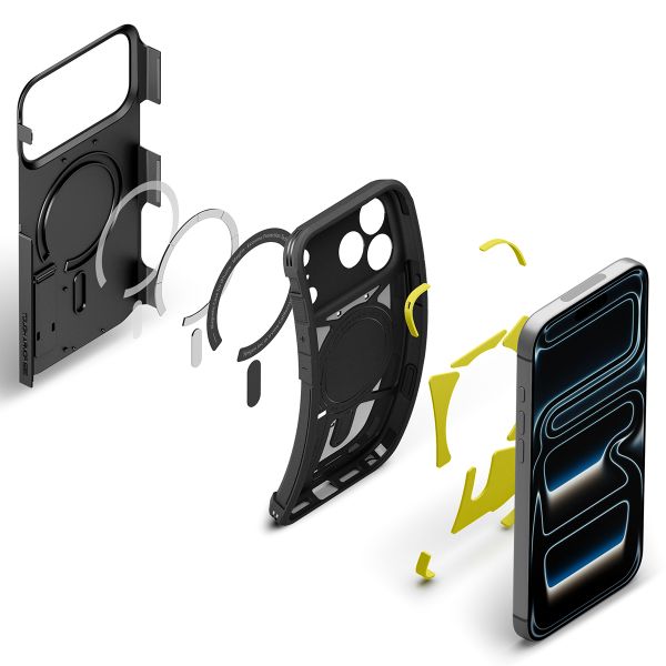 Spigen Cover Posteriore Corazzata Tough con MagSafe Apple iPhone 18 Pro Max / 17 Pro Max - Black