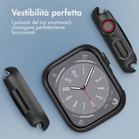 imoshion Cover rigida integrale Apple Watch 7 / 8 / 9 - 45 mm - Nero