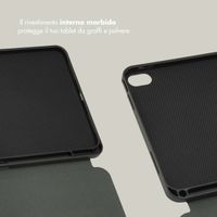 Selencia Cover per tablet Vivid Apple iPad 11 (2025) 11 pollici A16 / iPad 10 (2022) 10.9 pollici - Desert Waves Beige