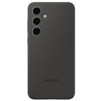 Samsung Cover originale in silicone Samsung Galaxy S24 FE - Nero