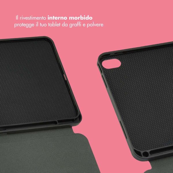 Selencia Cover per tablet Vivid Apple iPad 11 (2025) 11 pollici A16 / iPad 10 (2022) 10.9 pollici - Wild Spots Lipstick