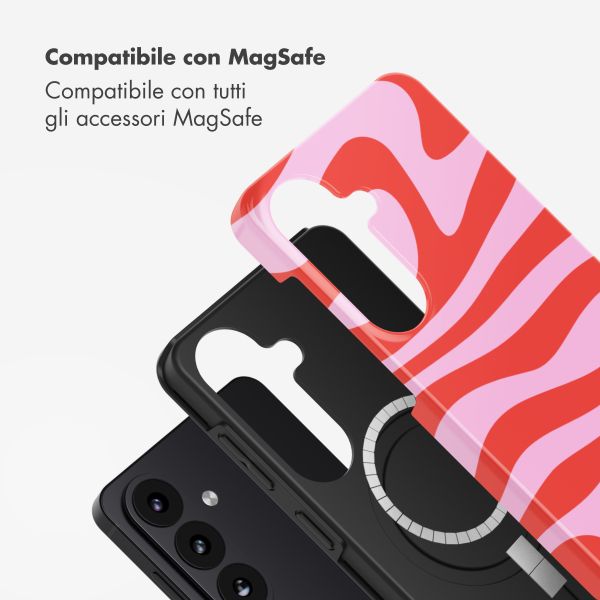 Selencia Cover posteriore Vivid con MagSafe Samsung Galaxy S26 - Dream Swirl Pink