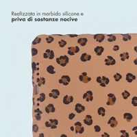 imoshion Cover Posteriore Kidsproof Design con maniglia Apple iPad 9 (2021) 10.2 pollici / iPad 8 (2020) 10.2 pollici / iPad 7 (2019) 10.2 pollici - Stampa pantera