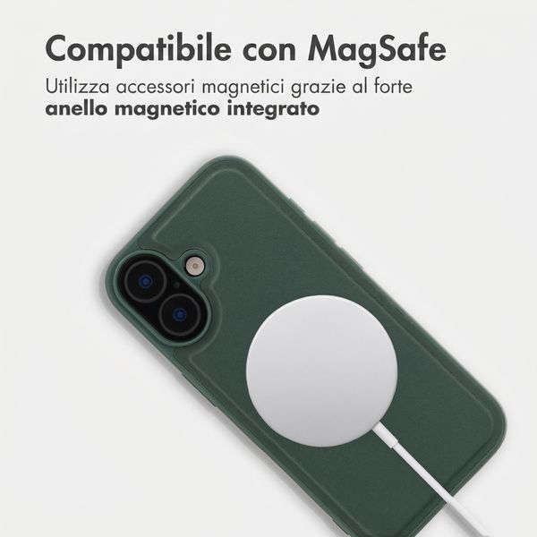 Accezz Backcover Edge con MagSafe Apple iPhone 17 - Verde