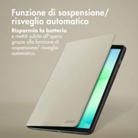 Accezz Cover Tablet Classica Samsung Galaxy Tab A11 Plus - Greige