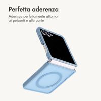 imoshion Cover posteriore Color Guard con MagSafe Samsung Galaxy Z Flip 8 - Azzurro