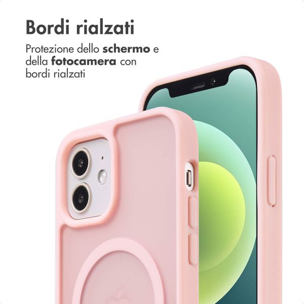 imoshion Cover posteriore Color Guard con MagSafe Apple iPhone 12 (Pro) - Rosa chiaro
