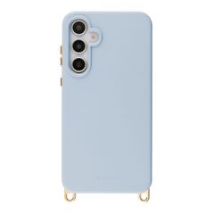 Selencia Cover posteriore Rivièra con MagSafe con ganci rimovibili Samsung Galaxy S25 / S24 - Powder Blue