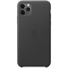 Apple Cover in Pelle iPhone 11 Pro Max - Black