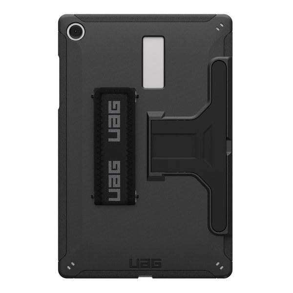 UAG Cover posteriore Scout con cinturino per mano Samsung Galaxy Tab A11 Plus / A9 Plus - Nero