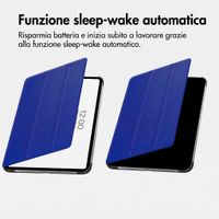 imoshion Cover a libro Trifold Samsung Galaxy Tab A9 Plus - Cobalt Blue