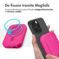 imoshion Powerbank Magnetic 10.000 mAh - Powerbank wireless - Hot Pink