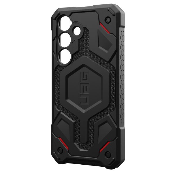 UAG Cover Posteriore Monarch Pro Samsung Galaxy S24 - Kevlar Black