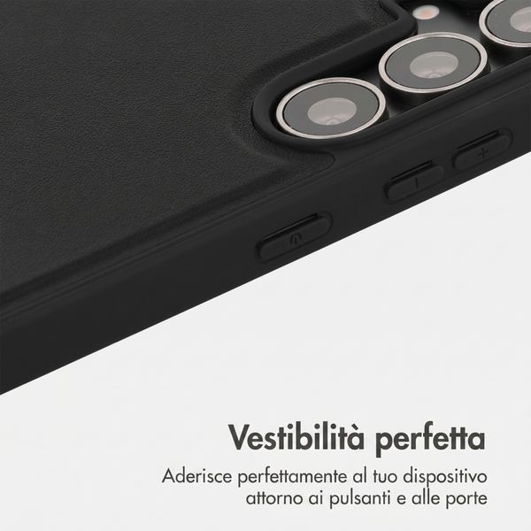 Accezz Backcover Edge con MagSafe Samsung Galaxy S25 FE - Nero