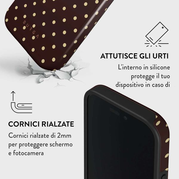 Burga Cover Posteriore Resistente con MagSafe Apple iPhone 16 - Sorry Busy