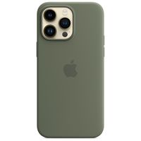 Apple Cover Posteriore in Silicone con MagSafe Apple iPhone 14 Pro Max - Olive