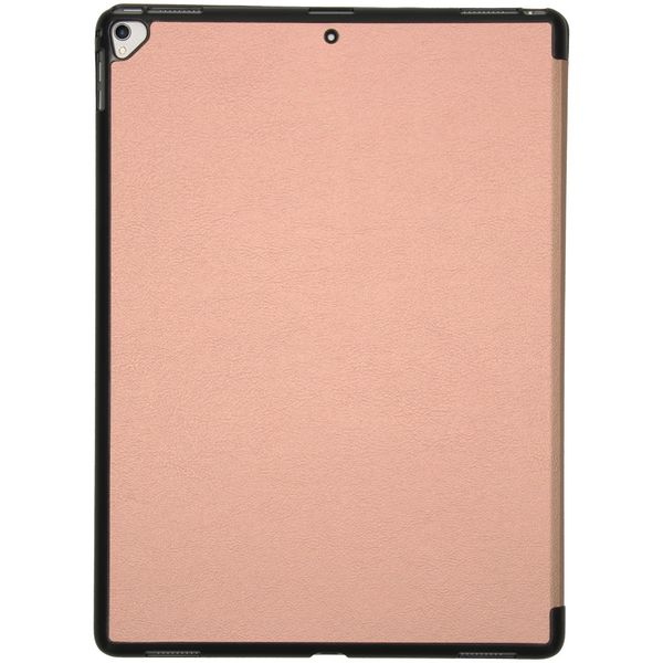 imoshion Cover a libro Trifold Apple iPad Pro 12.9 (2017) / Pro 12.9 (2015) - Oro rosa