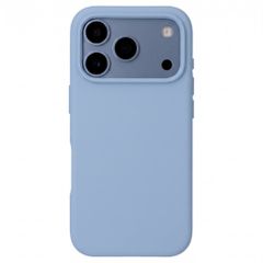 Accezz Cover in silicone liquido con MagSafe Apple iPhone 18 Pro / 17 Pro - Azzurro