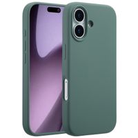 Accezz Cover in silicone liquido con MagSafe Apple iPhone 17 - Verde scuro