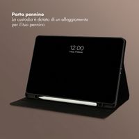 Selencia Cover Riva Samsung Galaxy Tab S11 - Nero
