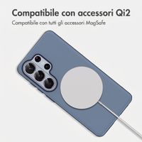 imoshion Cover posteriore Color con Thin MagSafe Ring Samsung Galaxy S26 Ultra - Blu scuro