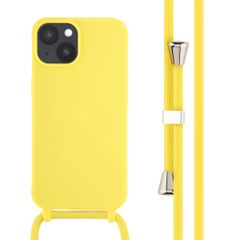 imoshion Cover in Silicone con Cordino Apple iPhone 14 - Giallo