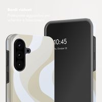 Selencia Cover Posteriore Vivid Samsung Galaxy A57 (5G) - Desert Waves Beige