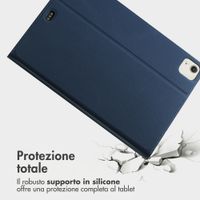 Accezz Cover Tablet Classica Apple iPad Air 13 pollici (2026) M4 / (2025) M3 / (2024) M2 - Blu scuro